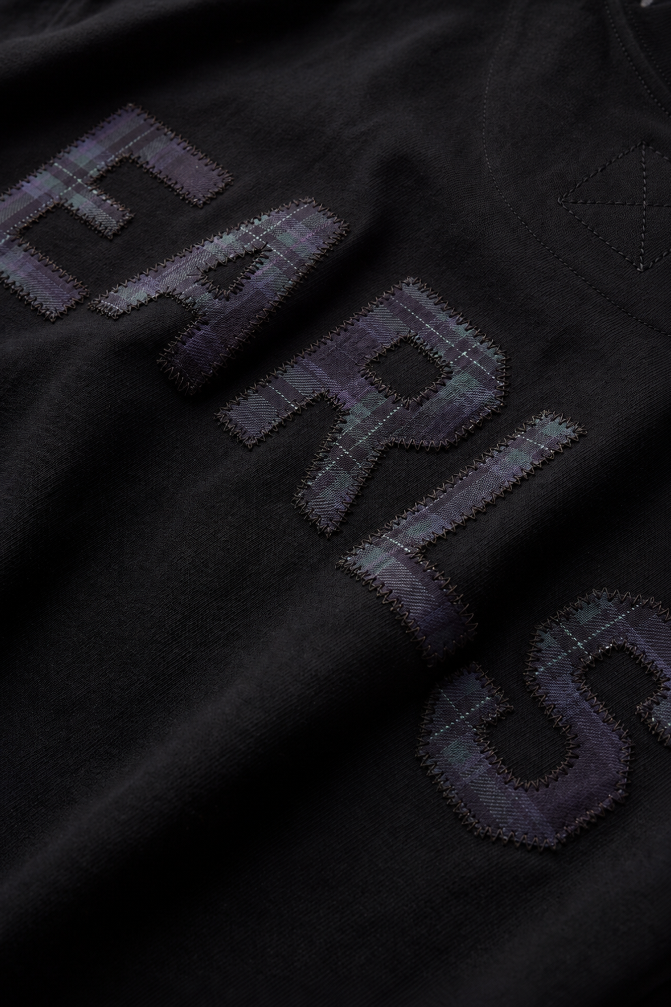 Tartan Tee - Black