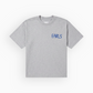 Capital Stitch Tee - Grey Marle