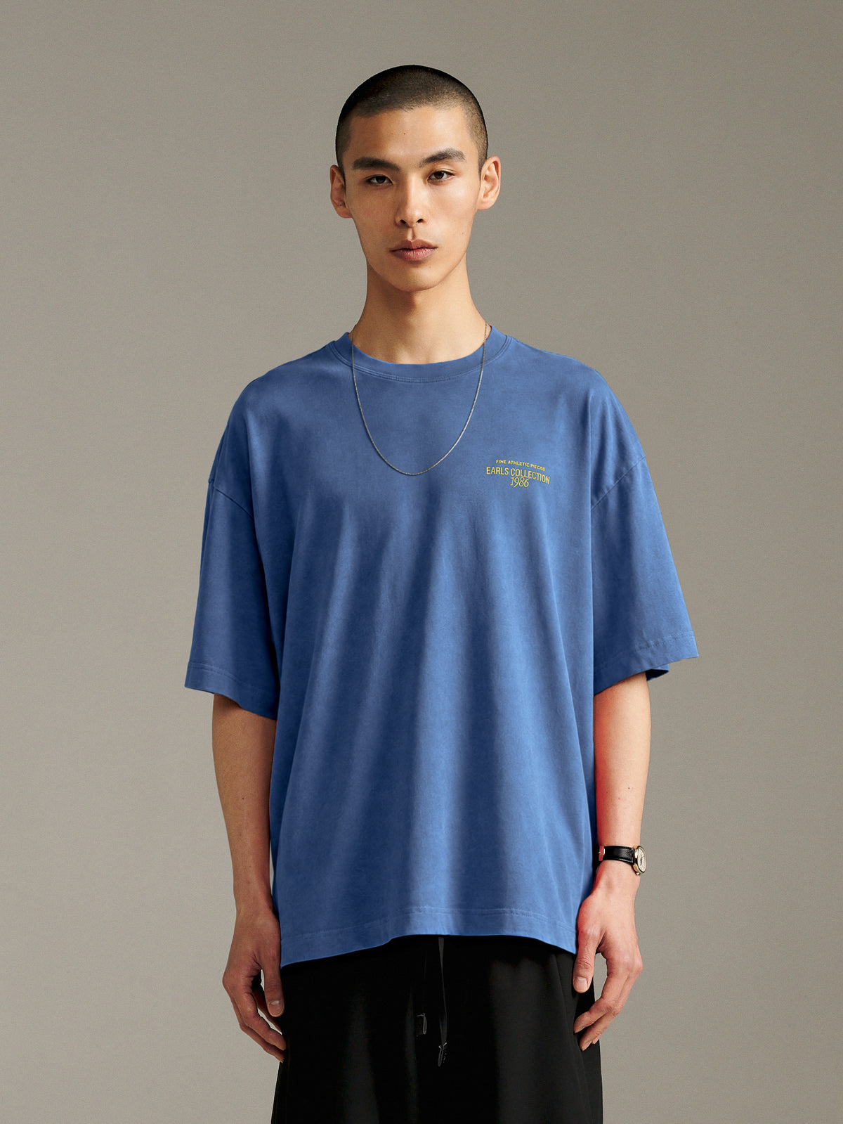 Archive Athletic Tee - Washed Navy