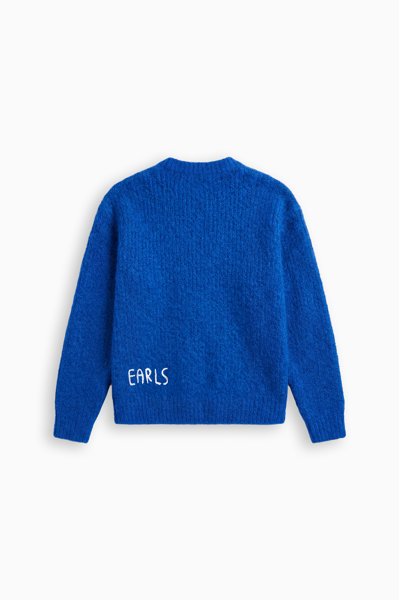 Solid Mohair Knit - Cobalt
