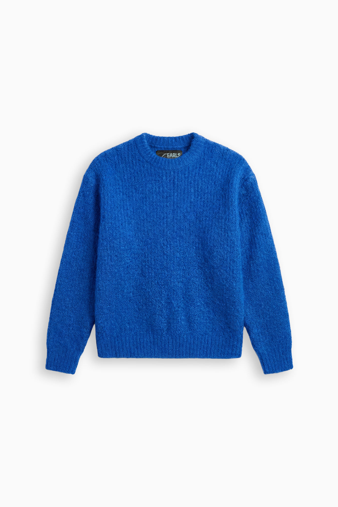 Solid Mohair Knit - Cobalt