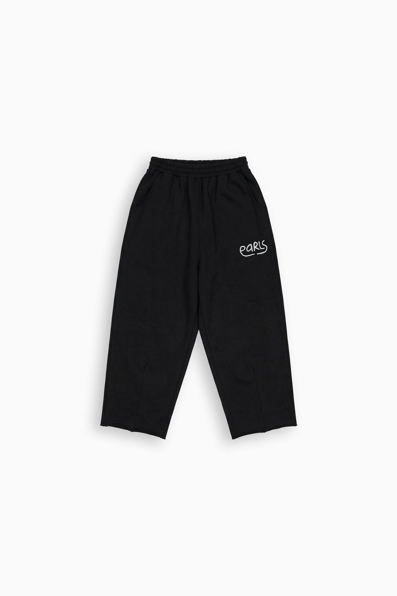 Thick Stitch Pant - Black/White