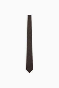 Woven Tie - Mahogany