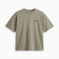 Inverted Tee - Khaki Overdye