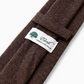 Woven Tie - Mahogany