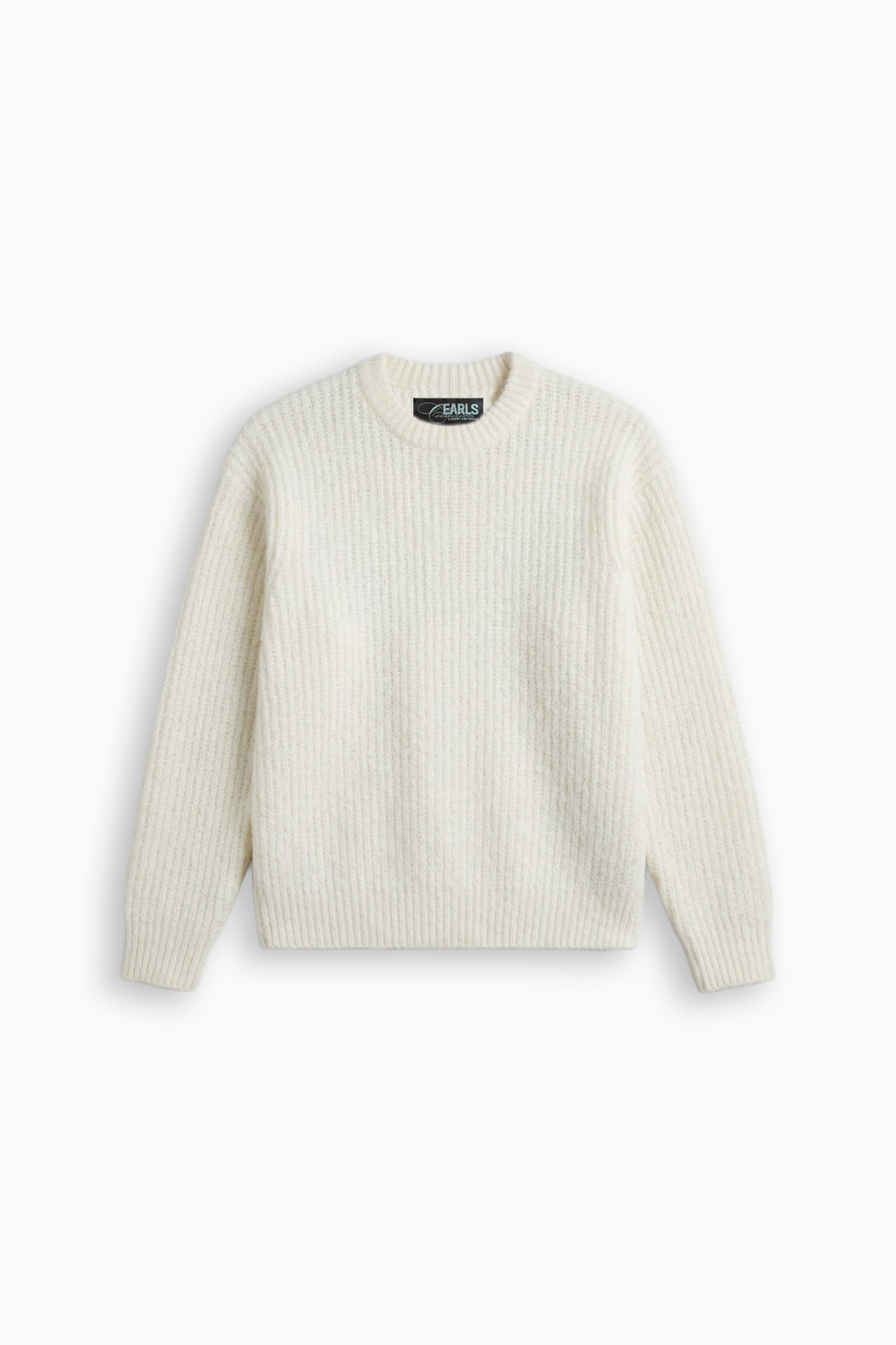 Solid Mohair Knit - Off White