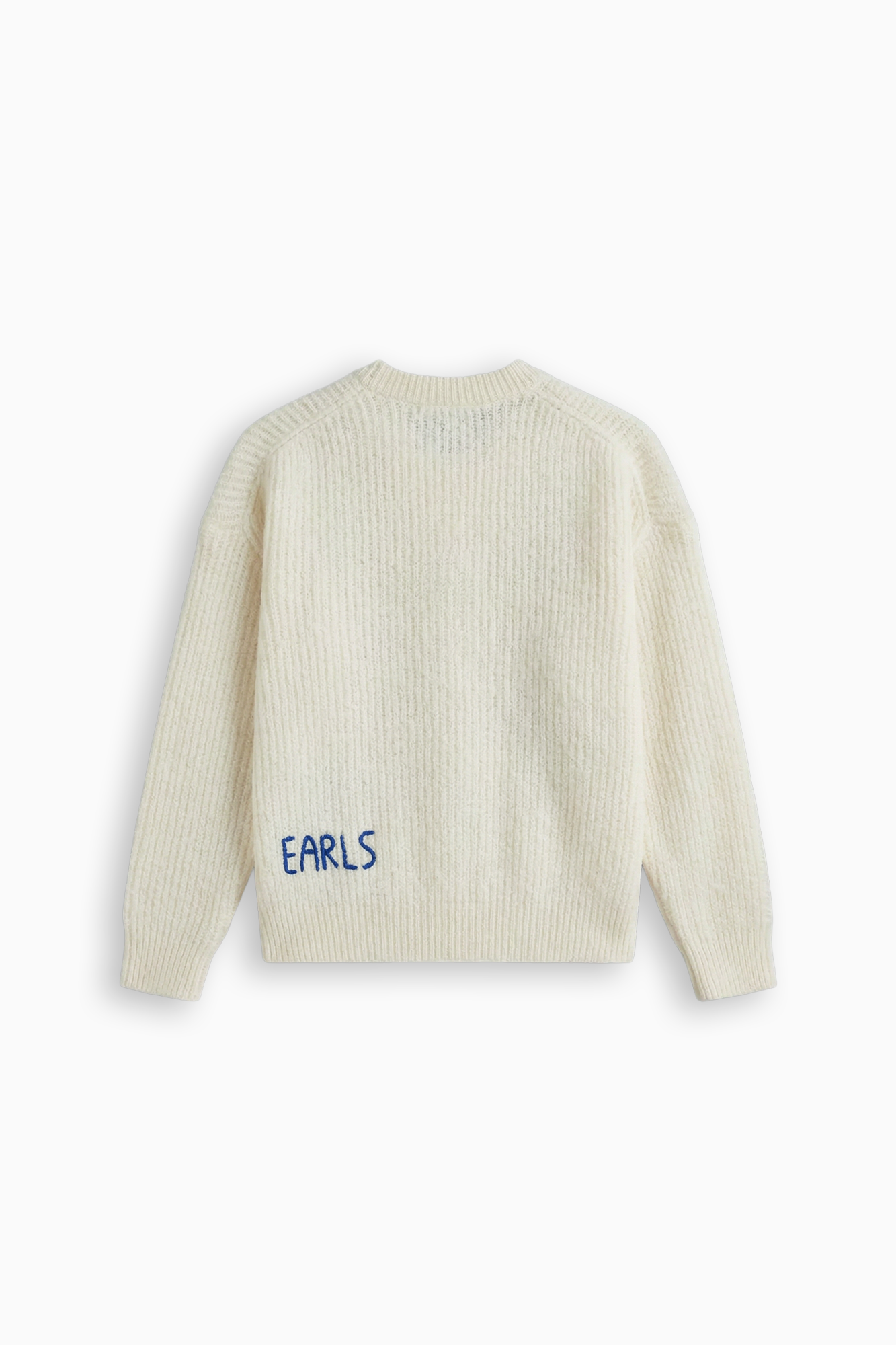 Solid Mohair Knit - Off White – Earls Collection