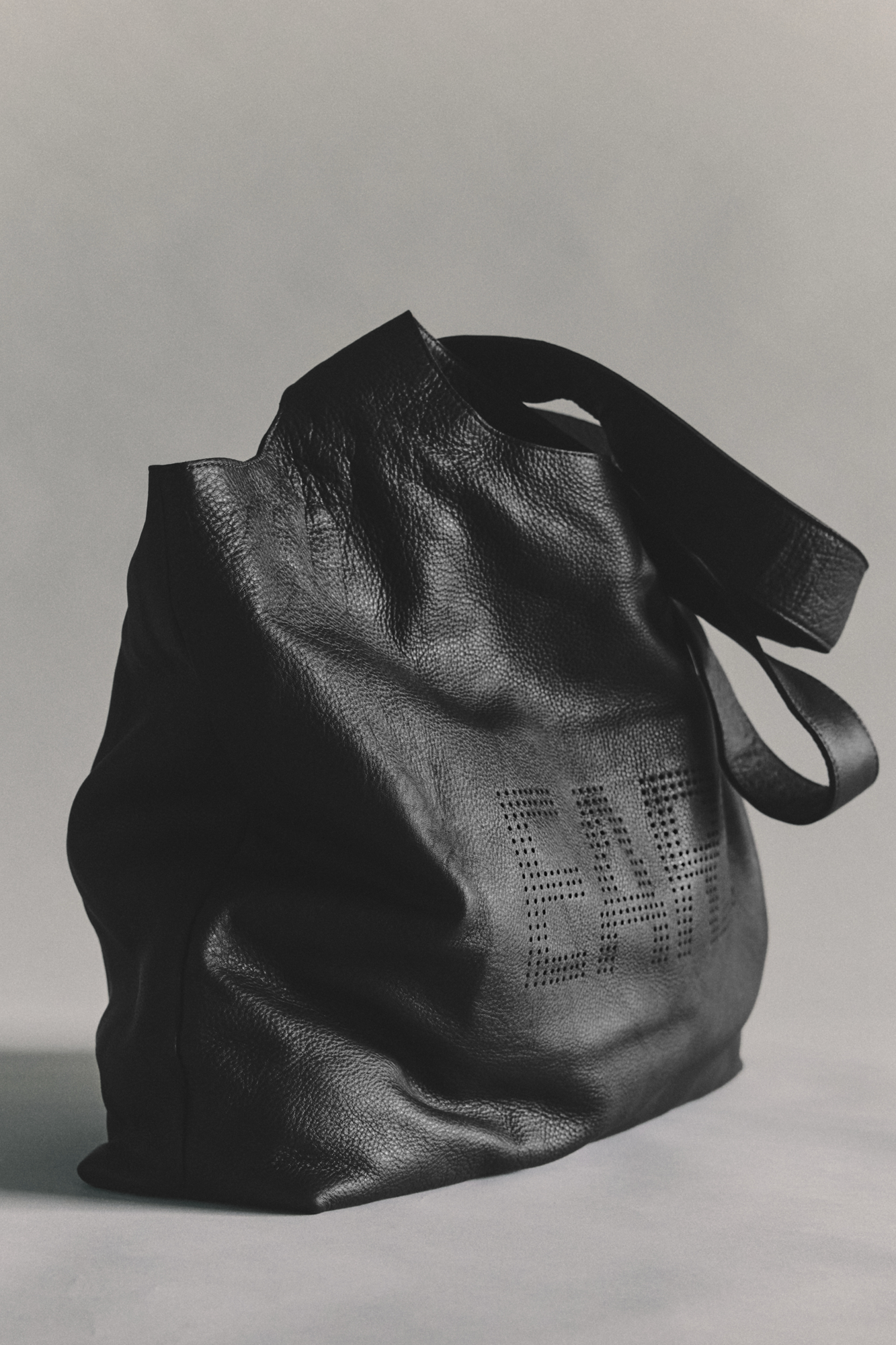 Leather Tote - Black
