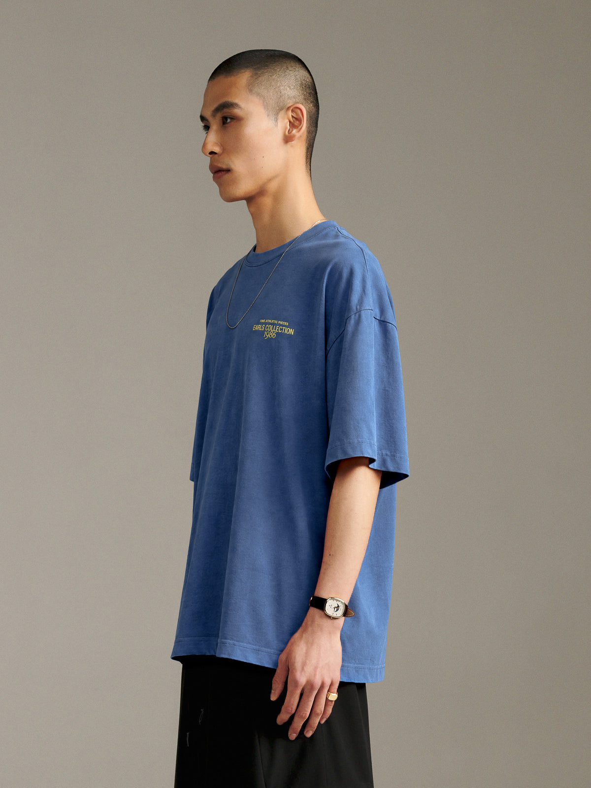 Archive Athletic Tee - Washed Navy