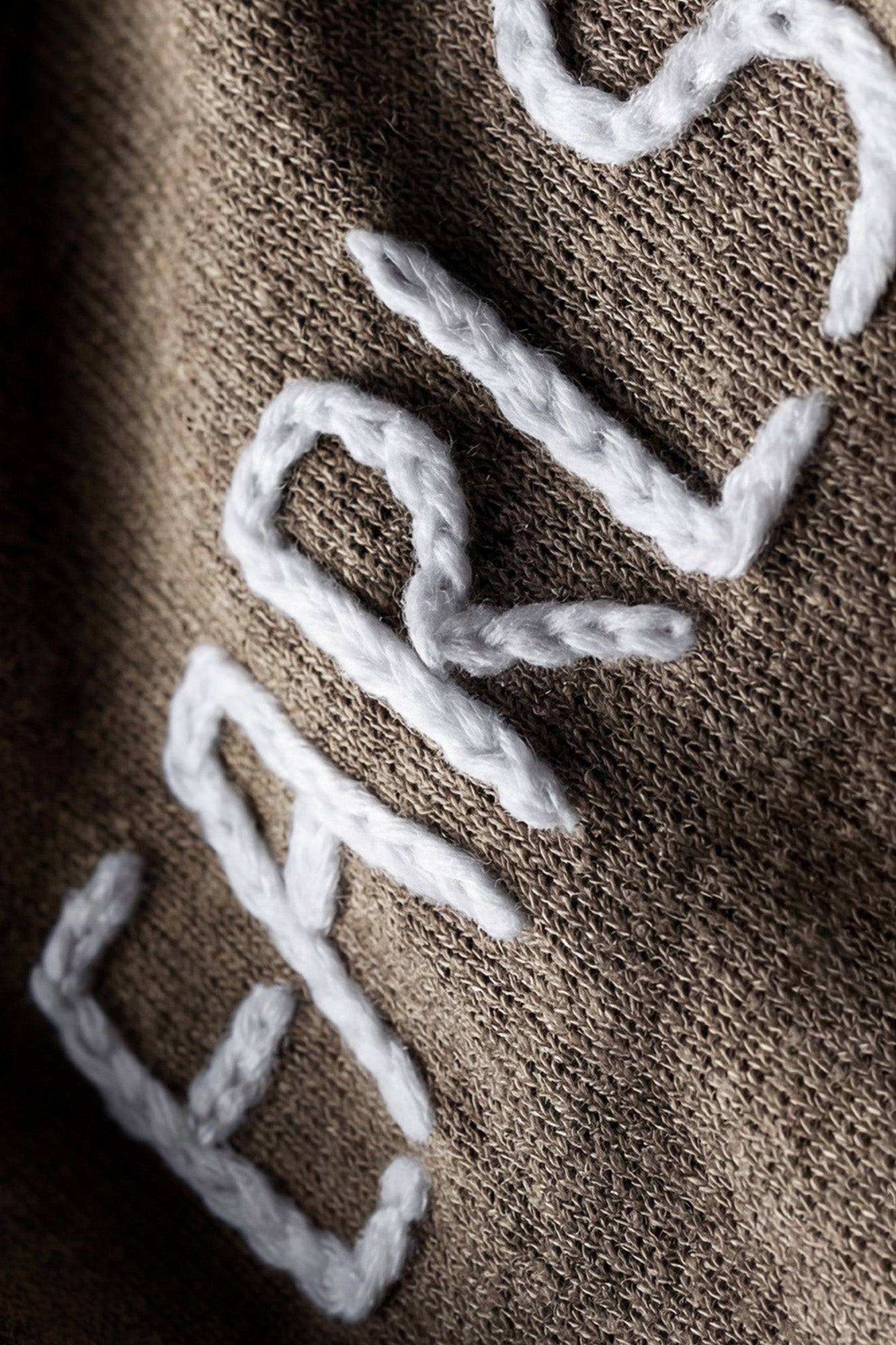 Distressed Knit Tank - Wheat