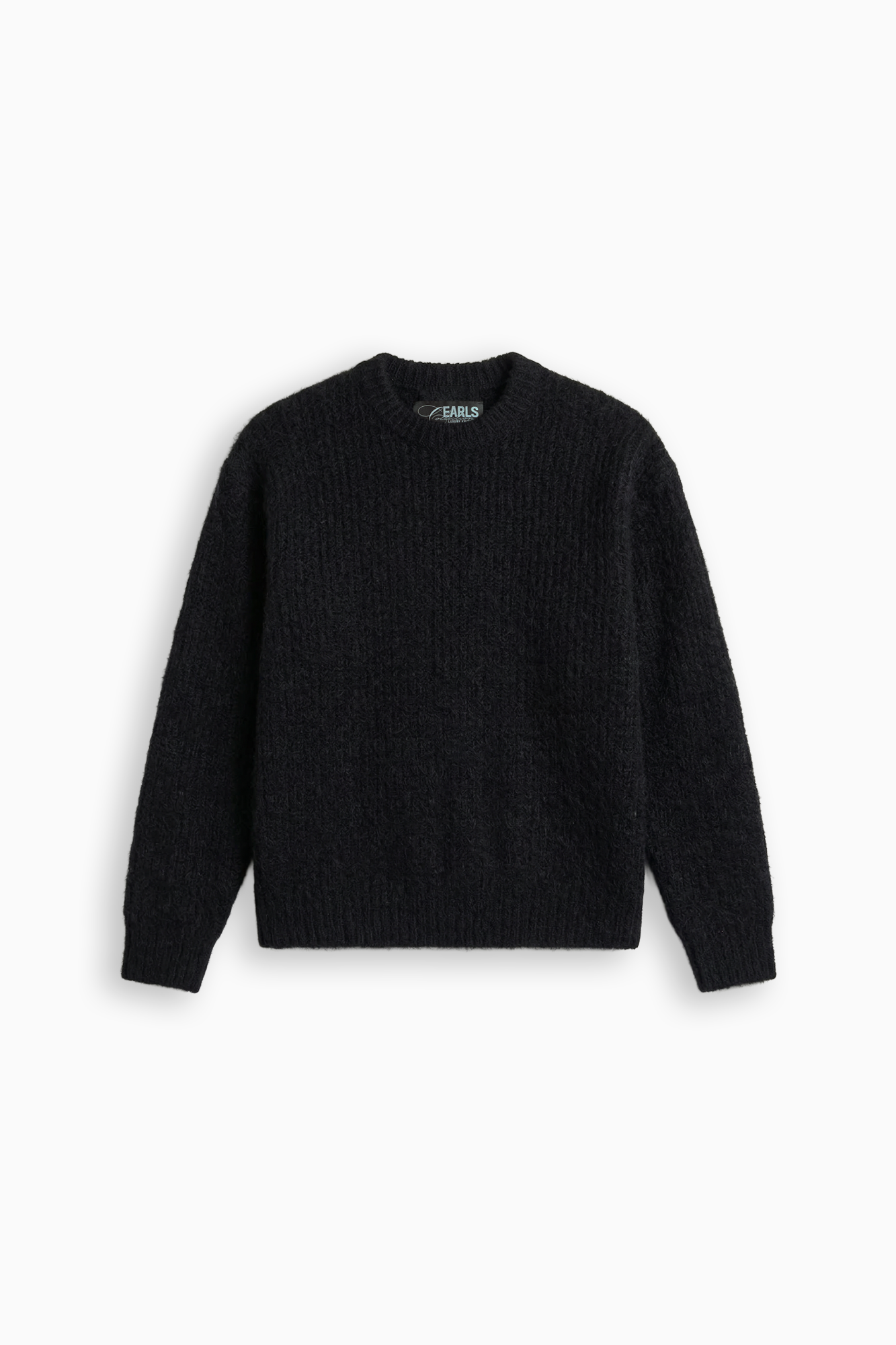 Solid Mohair Knit - Black
