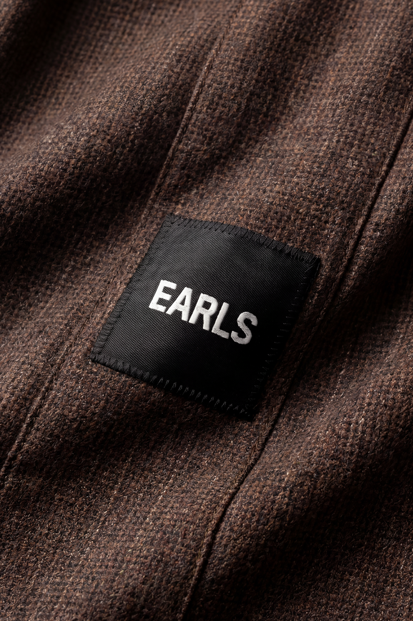 Tweed Relax Short - Deep Brown