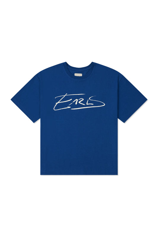 Written Tee - Blue