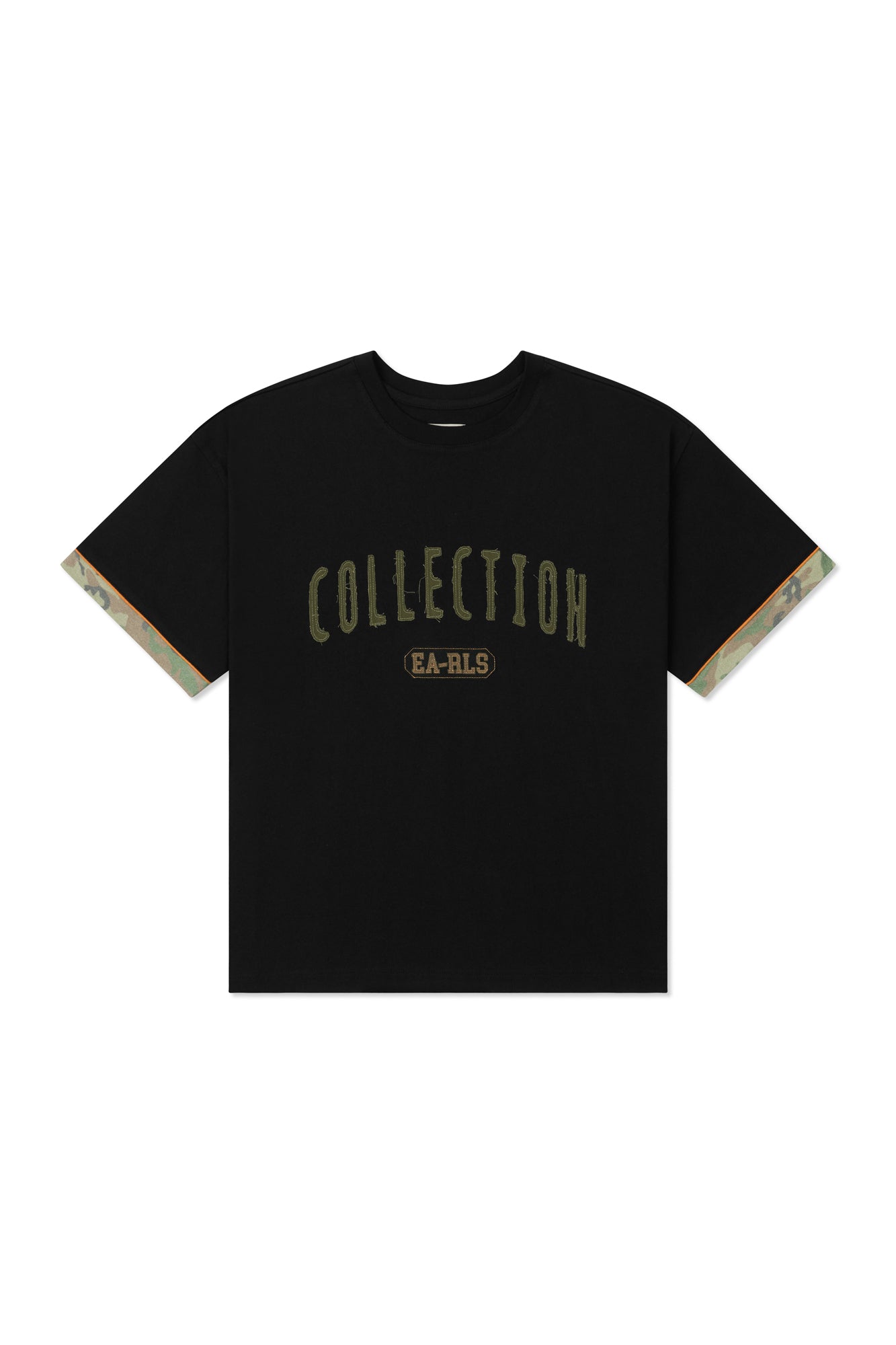 Patch Tee - Black/Camo