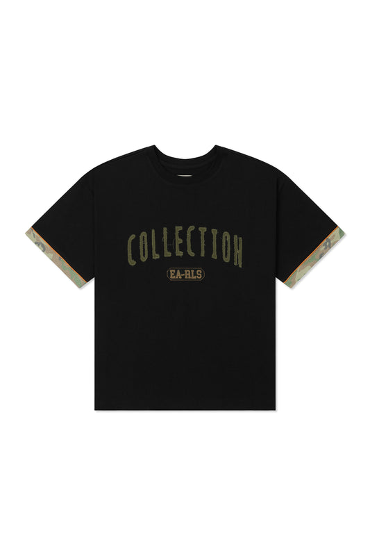 Patch Tee - Black/Camo
