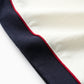 Patch Tee - Pristine/Navy
