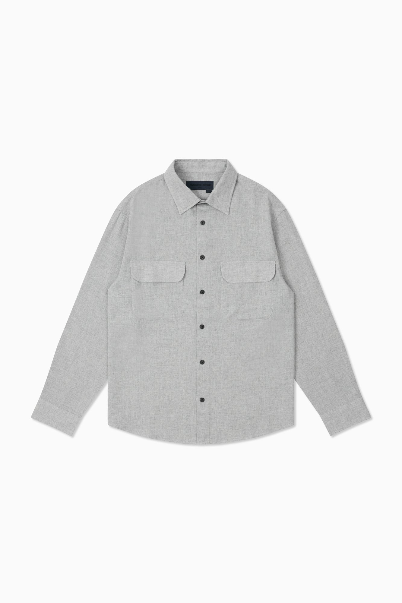 Flap Pocket Shirt - Grey