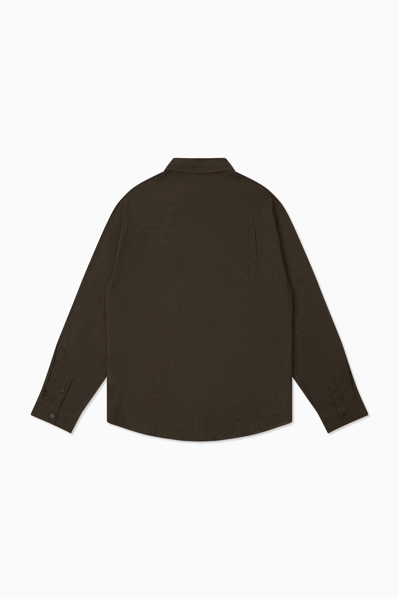Flap Pocket Shirt - Brown