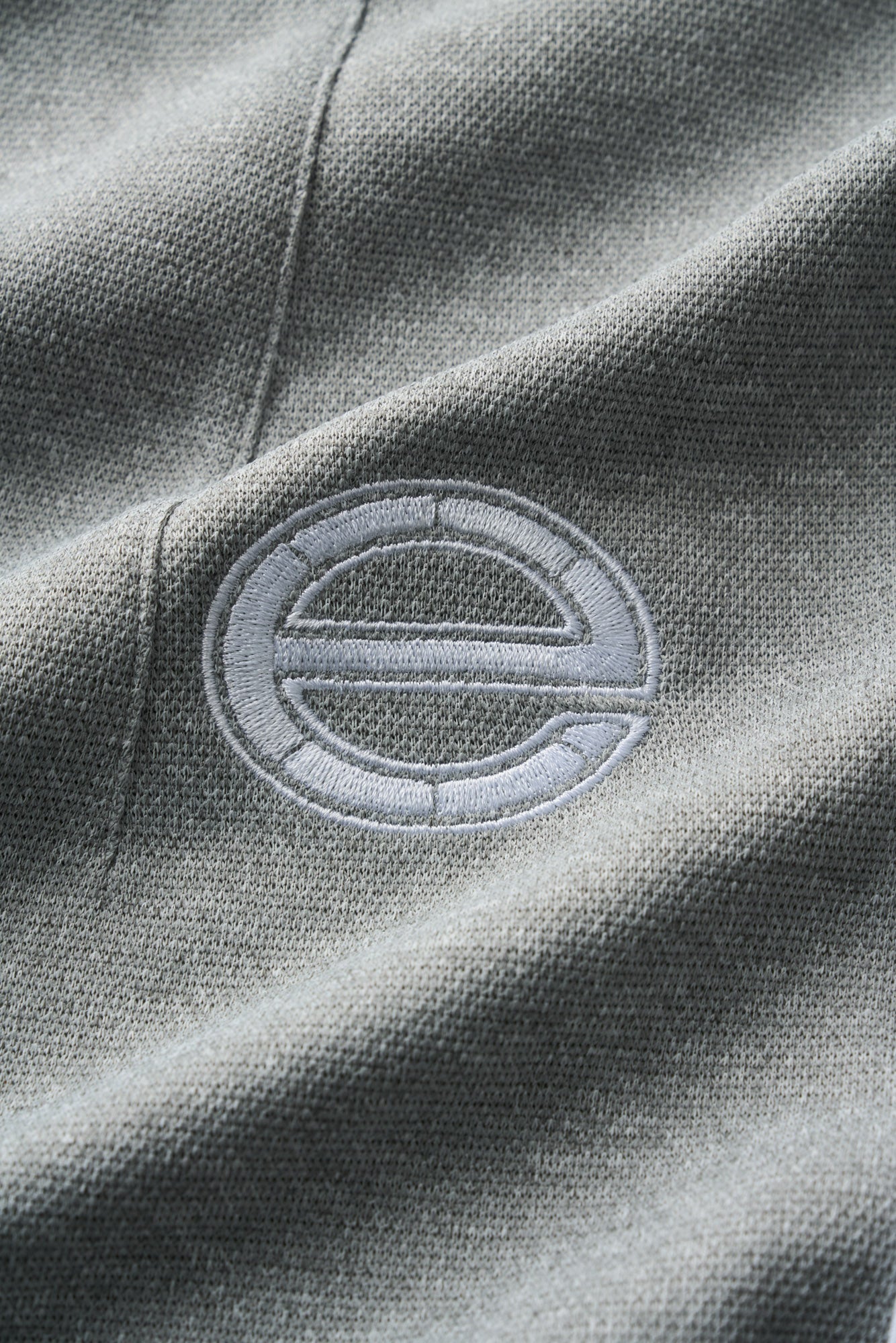 Piped Relax Short - Grey Marle