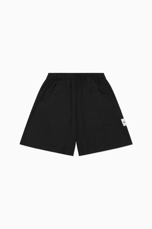 Relax Short - Black Pinstripe