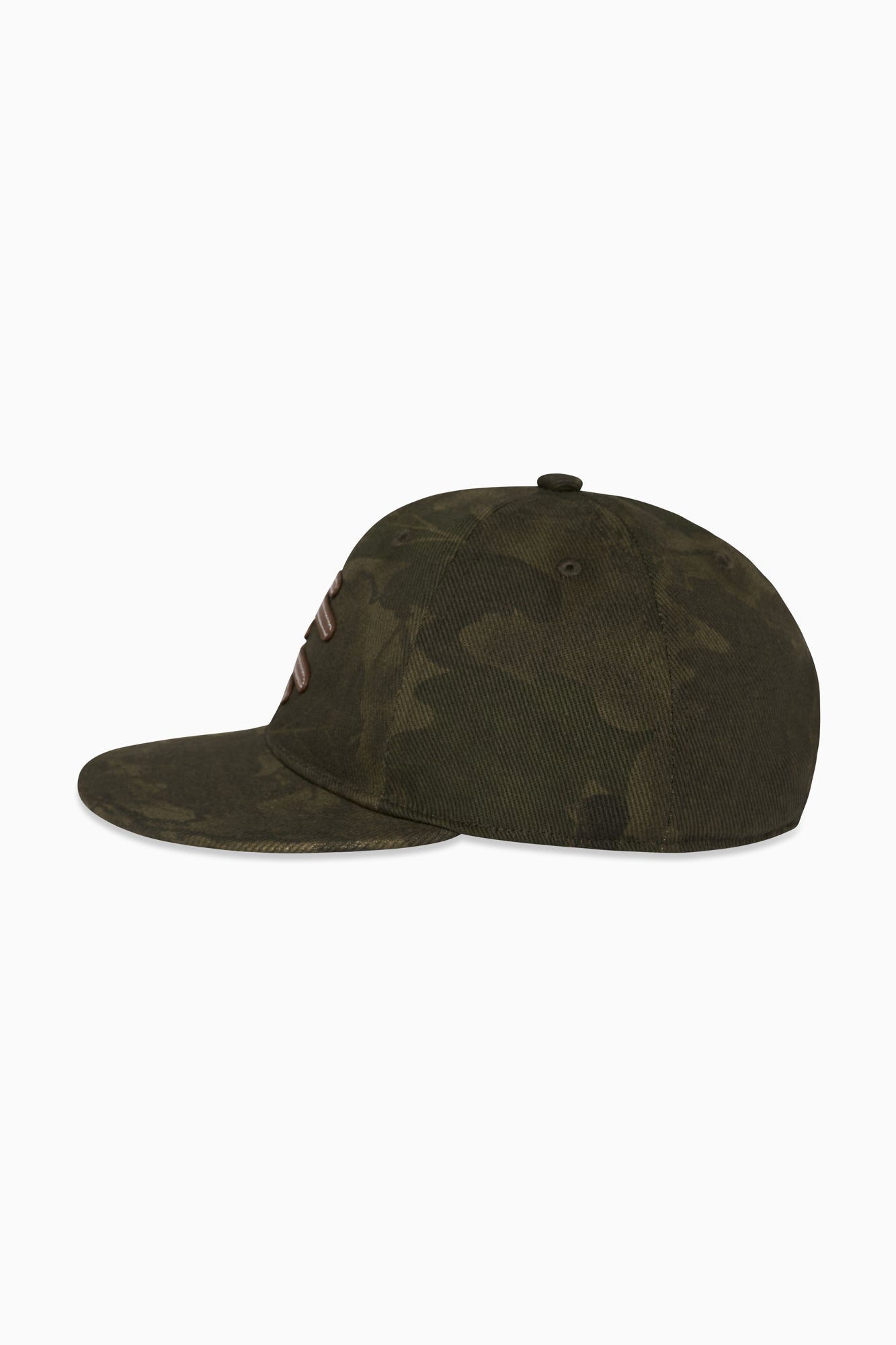 Leather Mono Cap - Hunter