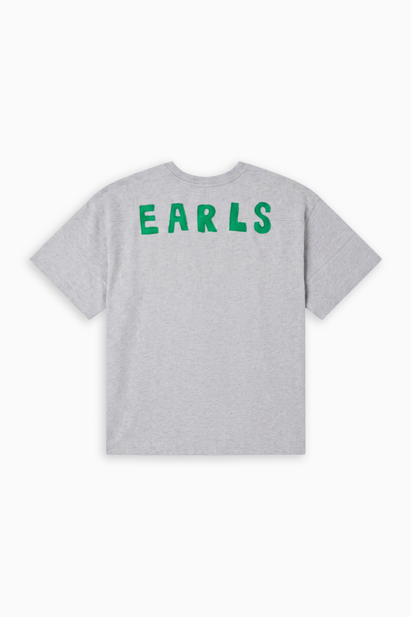 ZigZag Tee - Grey Marle/Green