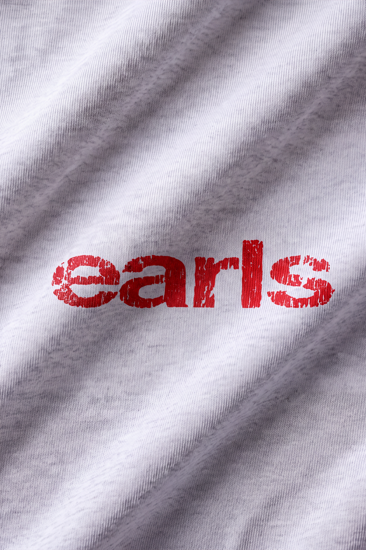 Pennant Tee - Grey/Red