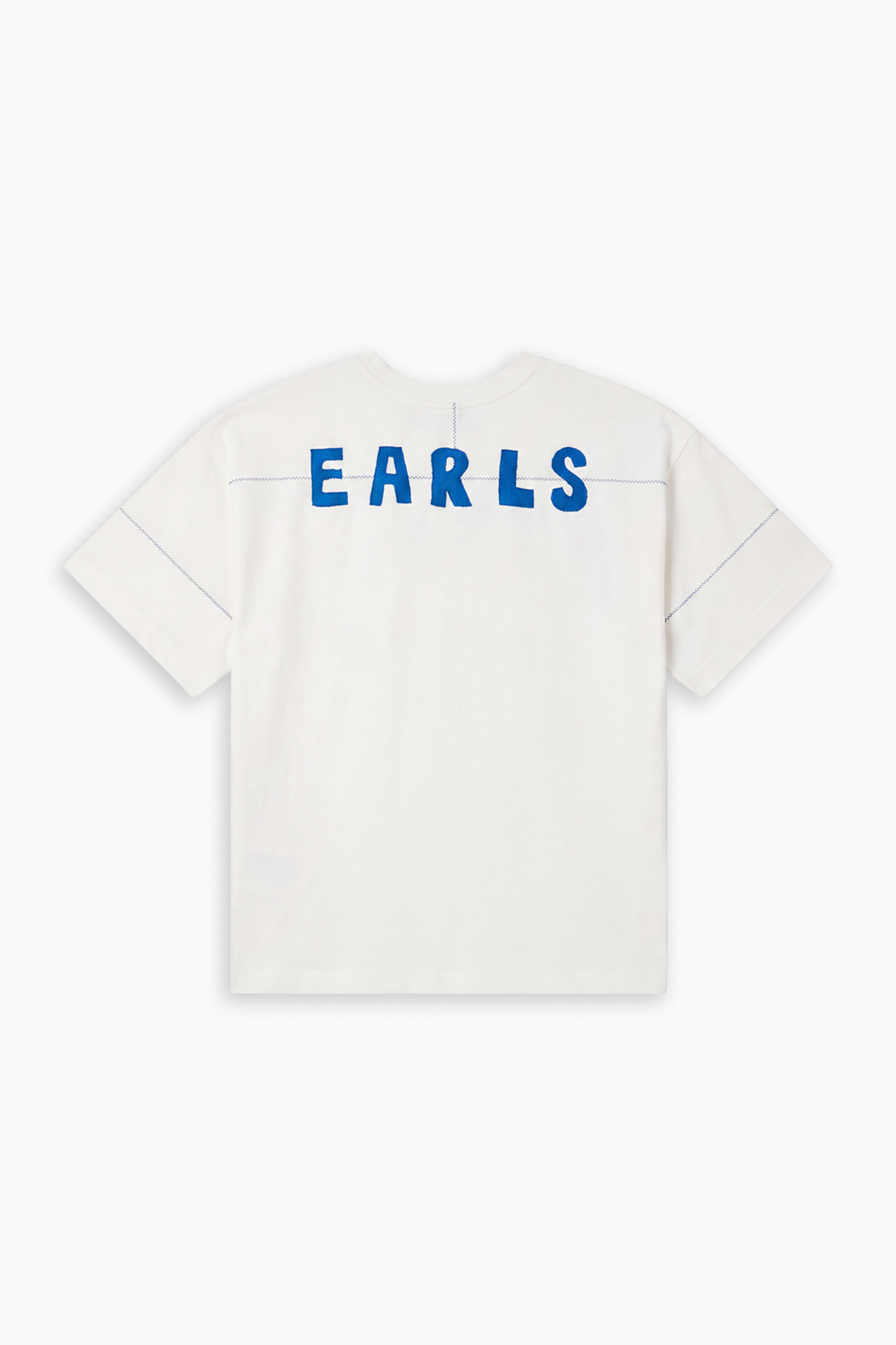 ZigZag Tee - White/Blue