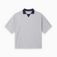Sports Polo - Grey Marle/Navy