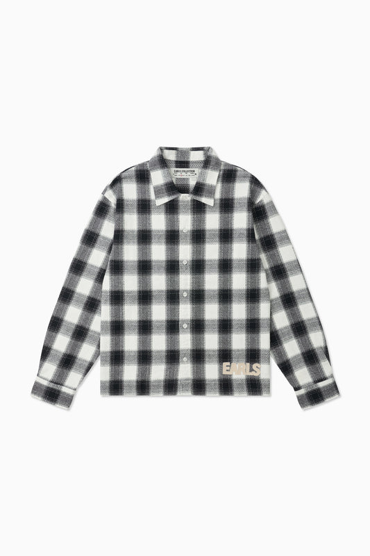 Plaid Overshirt - Phantom Check