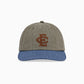 Stamp Cap - Brown/Blue