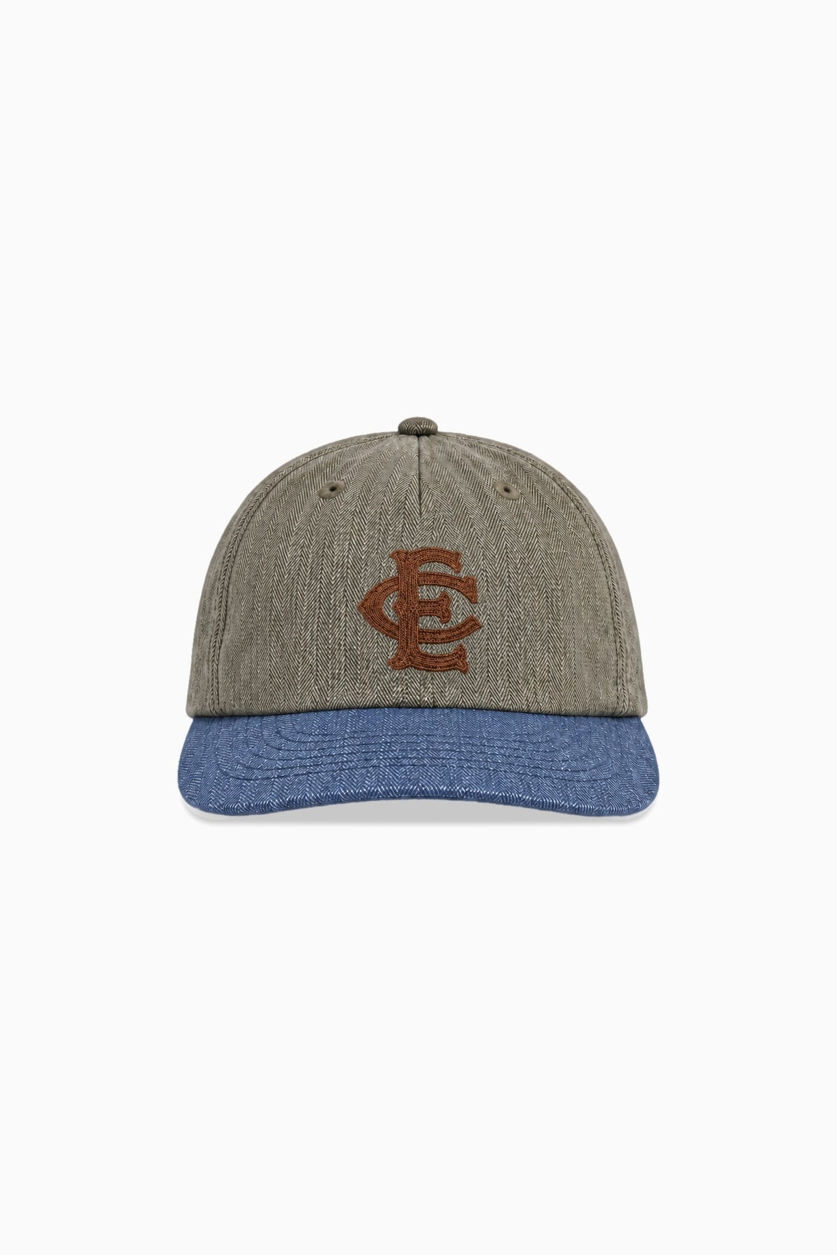 Stamp Cap - Brown/Blue