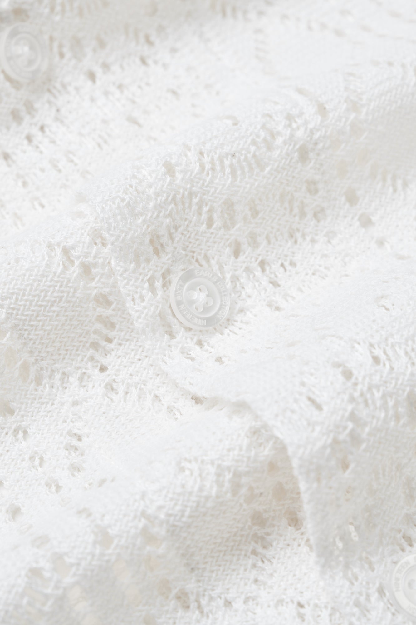 Crochet Shirt - White