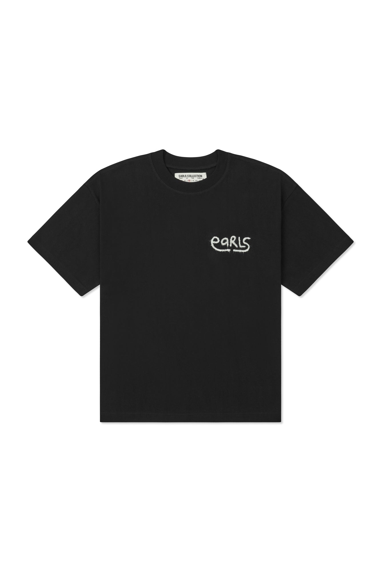 Thick Stitch Block Tee - Black/Grey