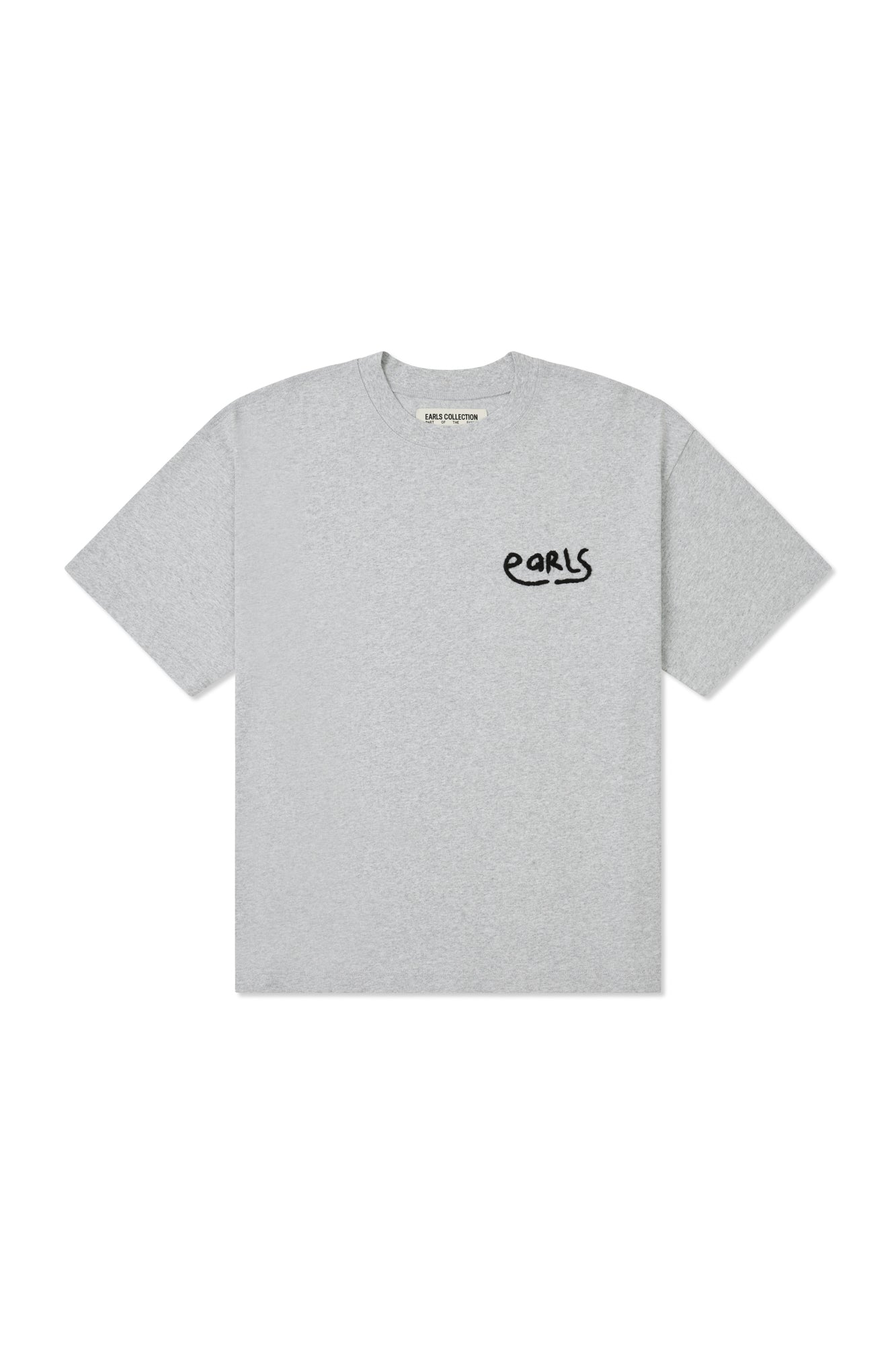 Thick Stitch Block Tee - Grey/Black