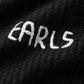 Mohair Knit Crew - Black