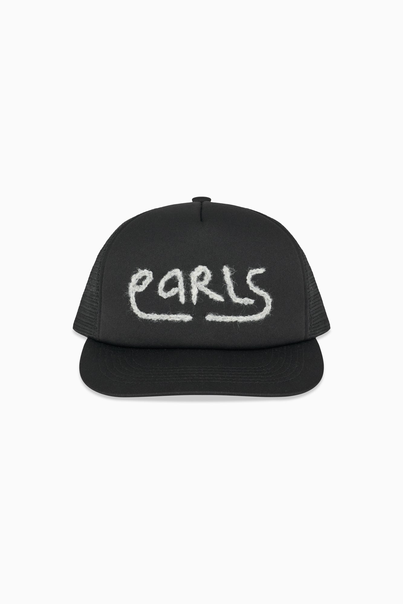 Thick Stitch Trucker - Black