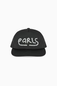 Thick Stitch Trucker - Black