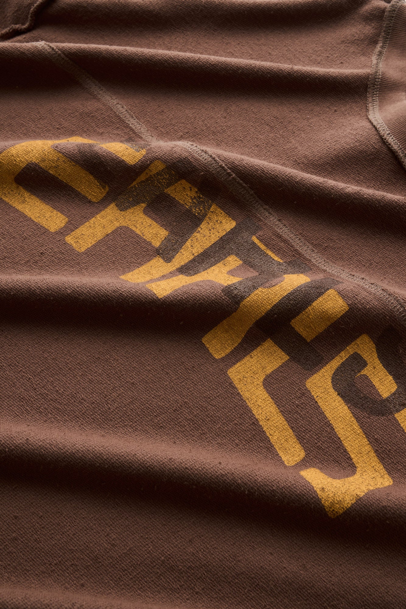 Decimated Long Sleeve - Brown