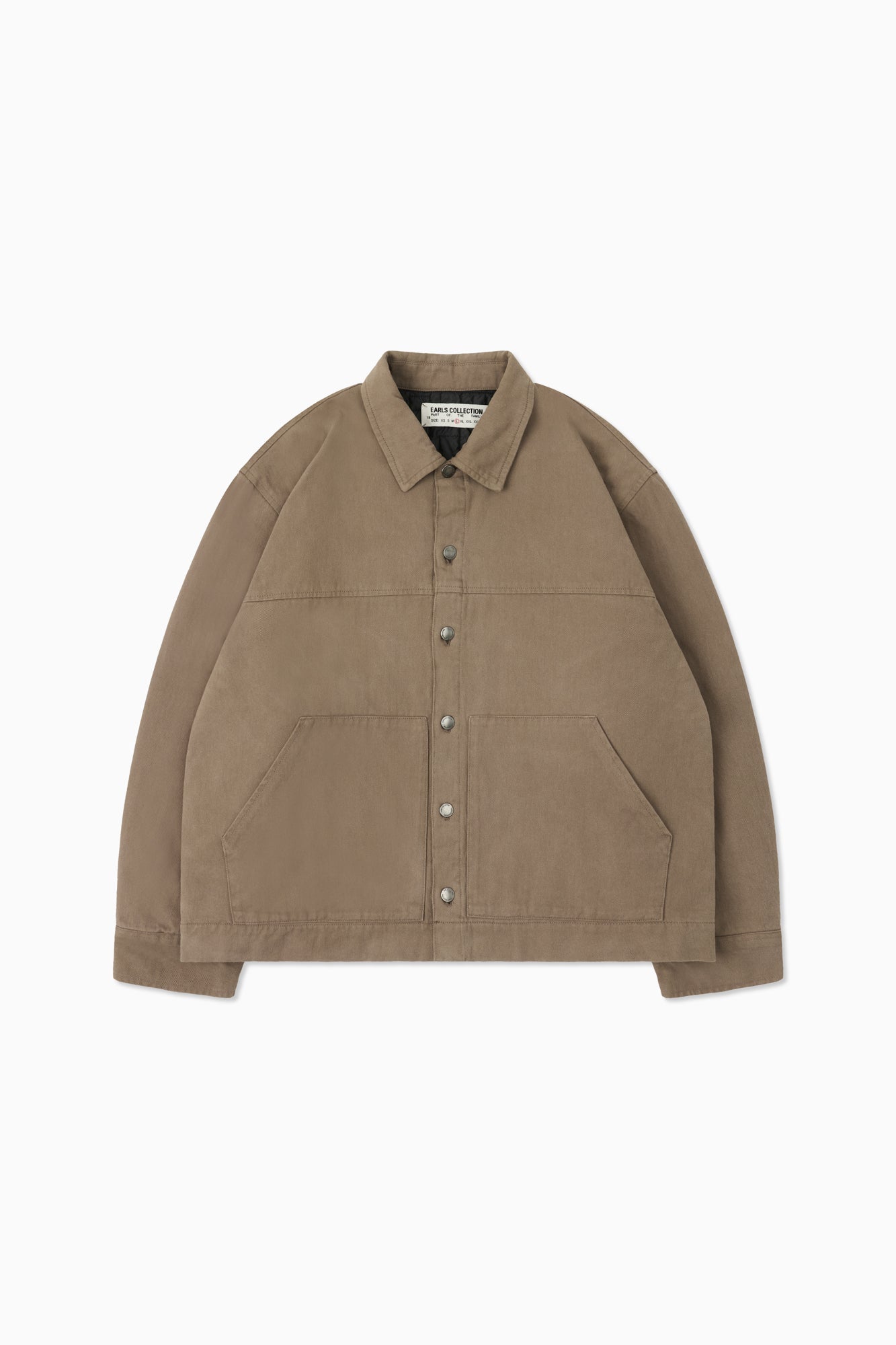 Cropped Work Jacket - Quicksand