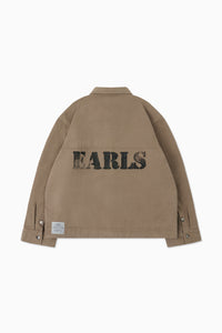 Cropped Work Jacket - Quicksand