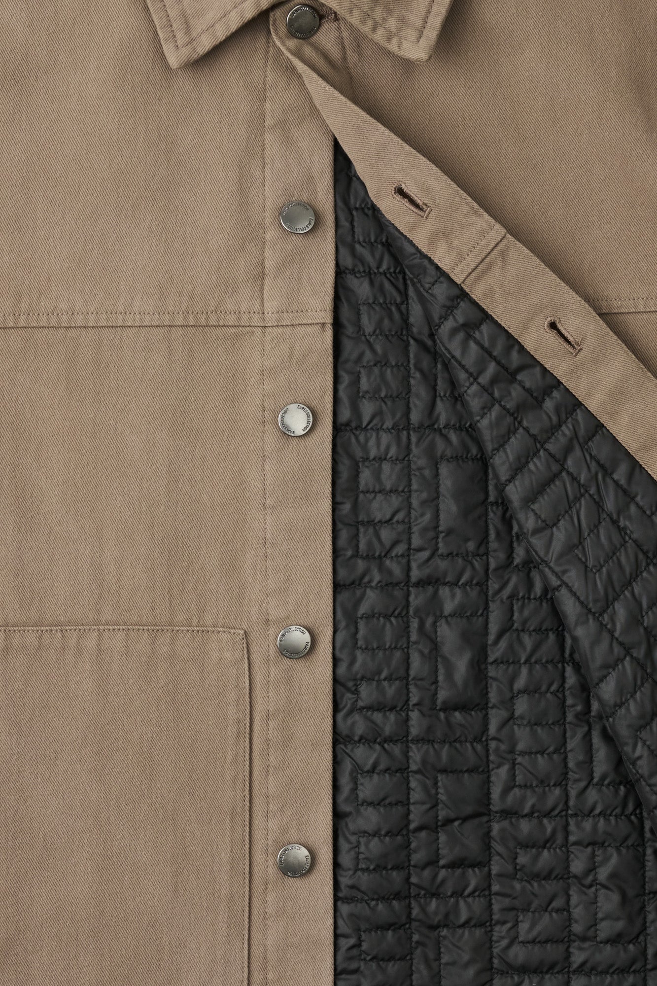 Cropped Work Jacket - Quicksand