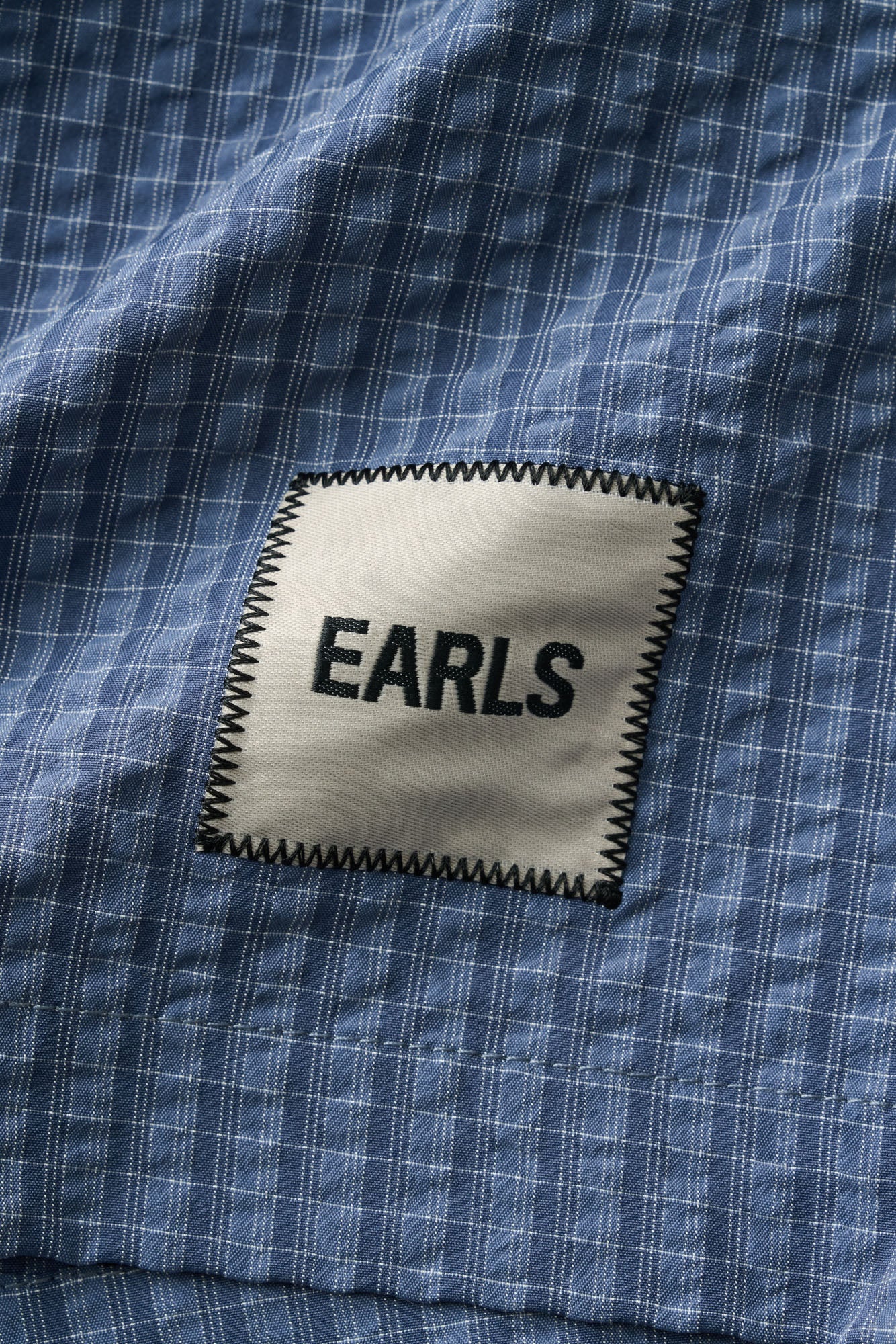 Seersucker Swim Short - Blue