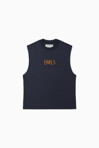 Thick Stitch Tank - Navy