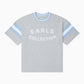 Knit Panel Tee - Grey