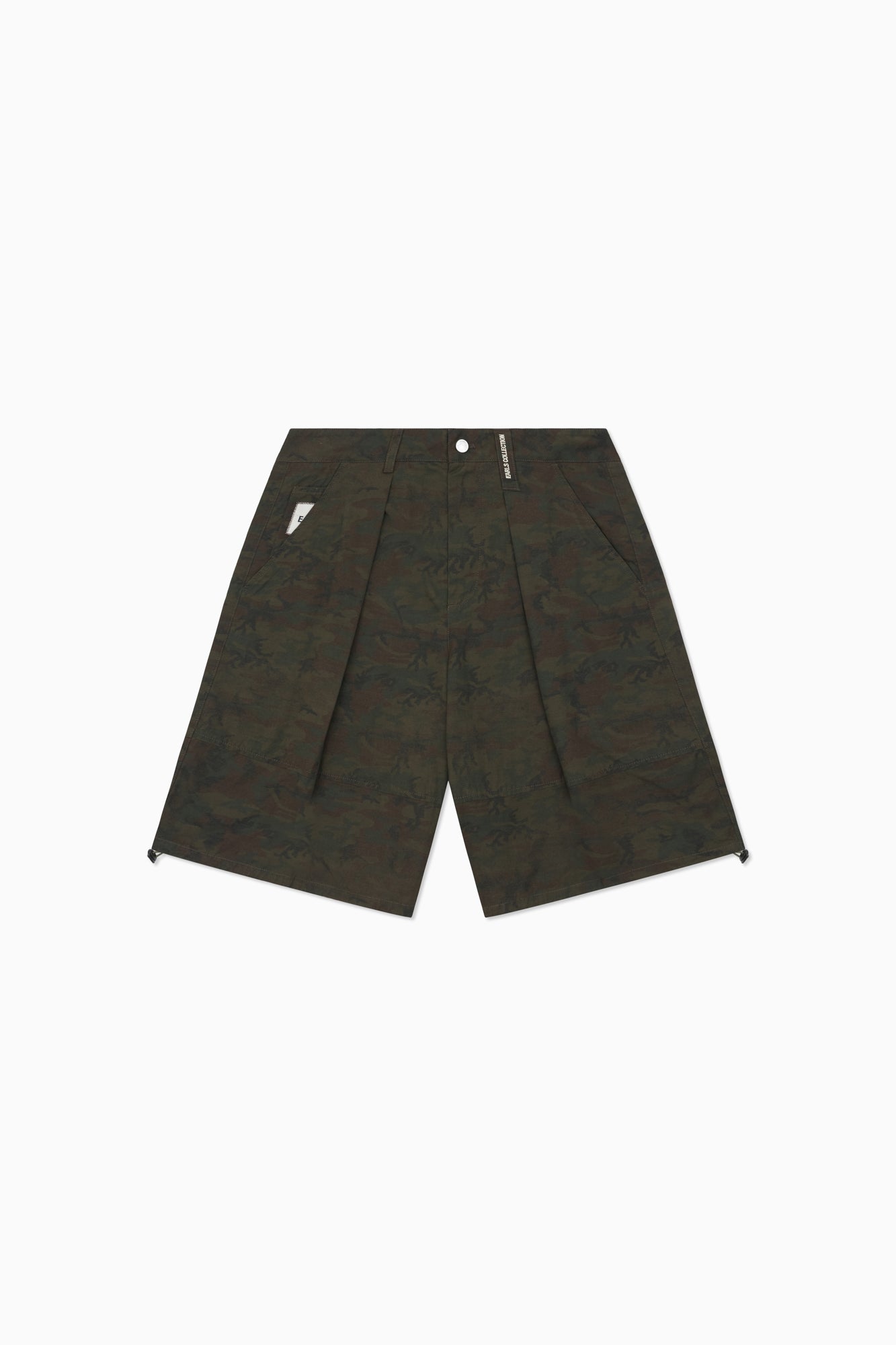 Printed Bungee Short - Camo