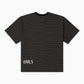 Stripe Block Tee - Black