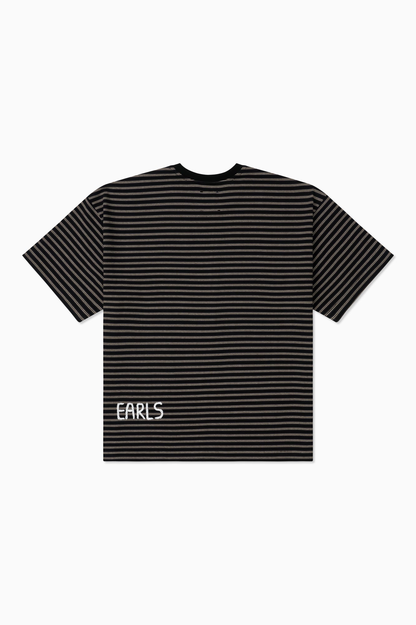 Stripe Block Tee - Black