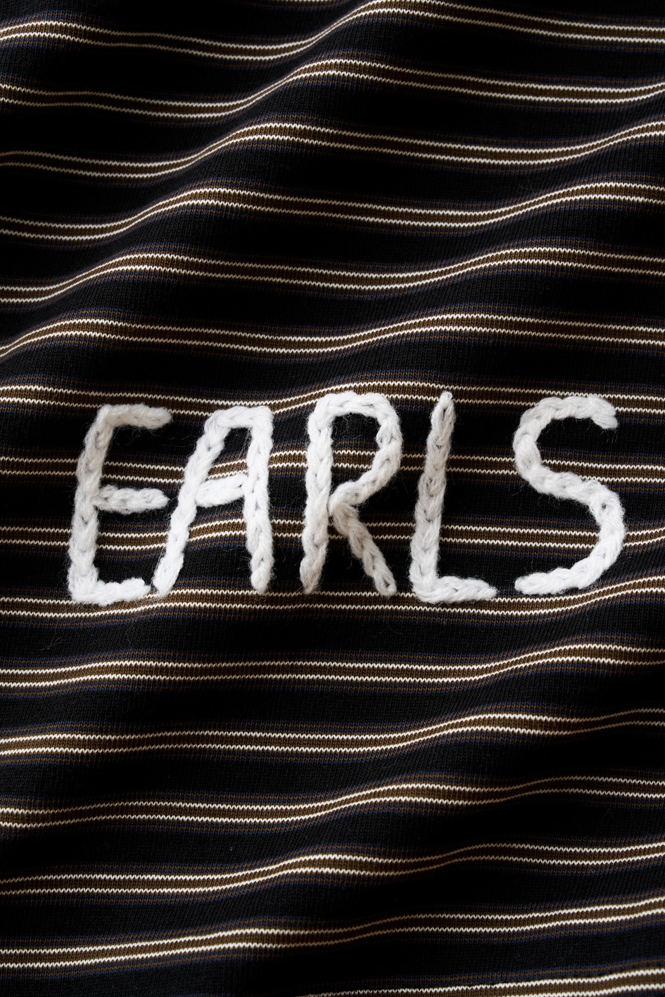 Stripe Block Tee - Black