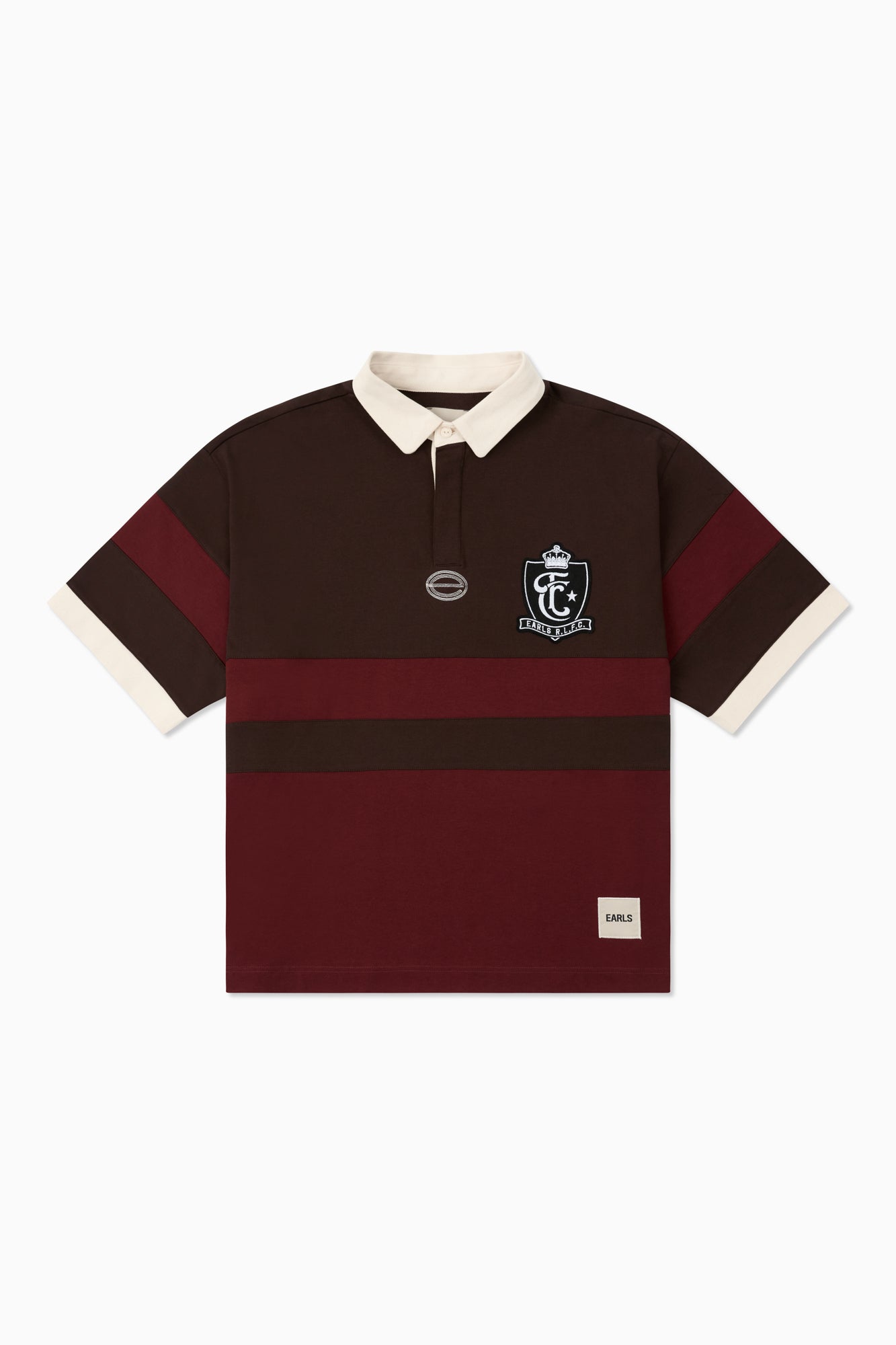 Block Rugby - Brown/Red